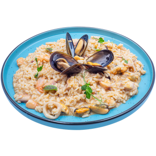 Orez cu fructe de mare
