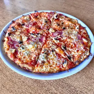 Pizza Funghi E Prosciutto