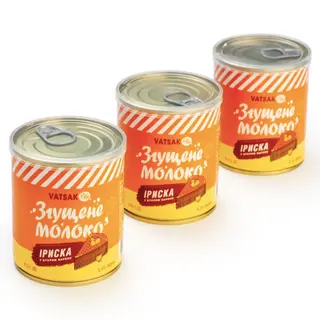 Згущене молоко з цукром варене "Іриска"  (370 г)