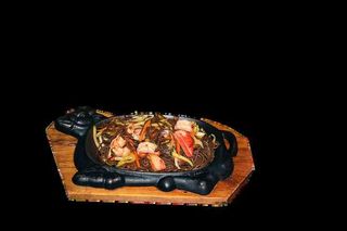 063-Yaki soba con misto mare alla piastra