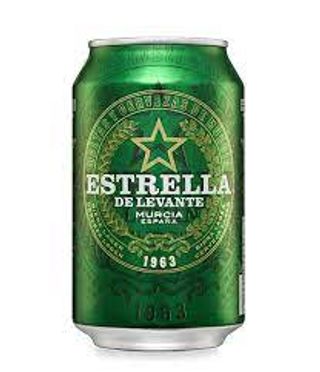 Estrella de Levante Cerveza Lata 33 cl