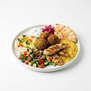 Plato De Falafel