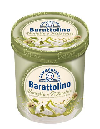 Barattolino Sammontana vaniglia e pistacchio