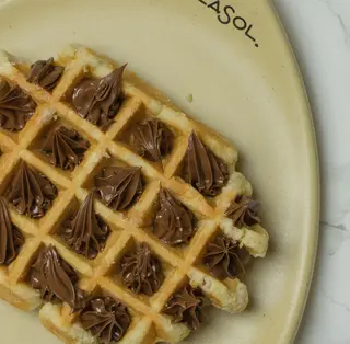 Gofre de chocolate