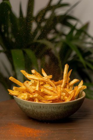 Patatas fritas cajún