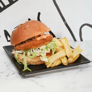 Hamburguesa de Pollo Crujiente
