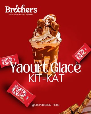 Yaourt Glacé Nutella Kit-Kat