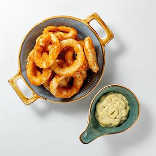 Луковые кольца в панировке 