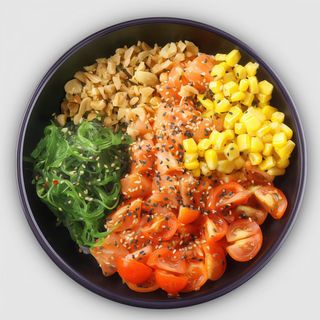 Poke de salmón (Size L)