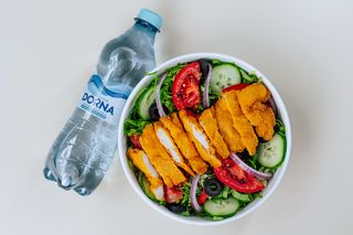 Meniu Salată Zeus Șnițel