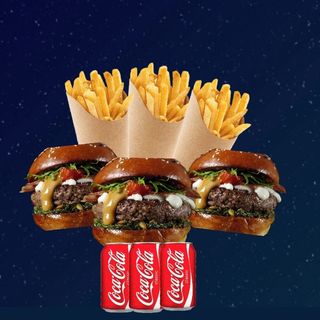 3 HAMBURGUESA TERNERA 