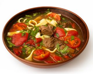 Лагман з телятиною (350г)