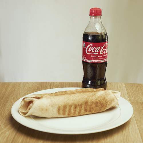 Shawarma with 2 sausage + Drink