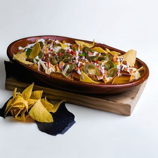 Nachos Caseros 100% Naturales (Plato Entero)