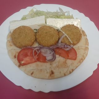 Pita falafel