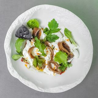 Запечений перець капія з Бурратою (300г)