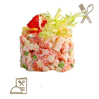 ENSALADILLA CON SALMÓN SVIATO