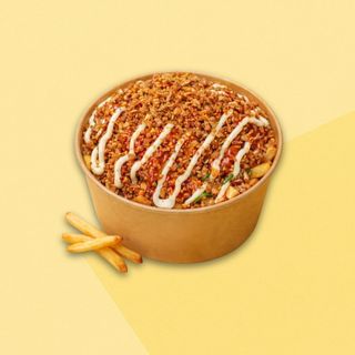 Bowl De Patatas Con Pollo Crujiente Clásico