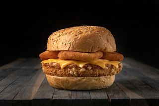 Onion Chicken Burger