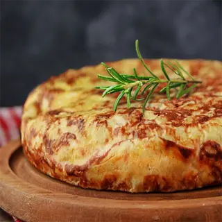 Tortilla De Patatas Con Chorizo