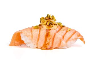 197. Nigiri salmon flambé - 2 pezzi