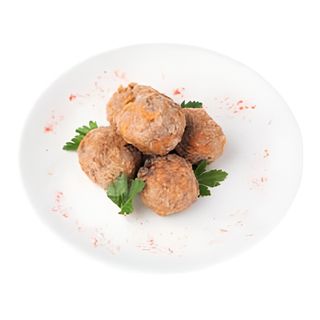 Мясные тефтели с рисом в томатном соусе