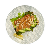 Вафля з лососем