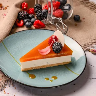 Cheesecake fruits rouge