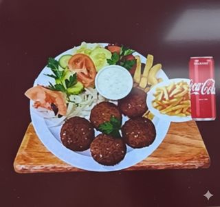 Piatto falafel