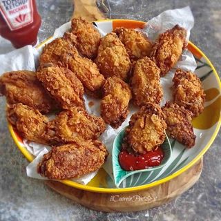 Menù alette di pollo