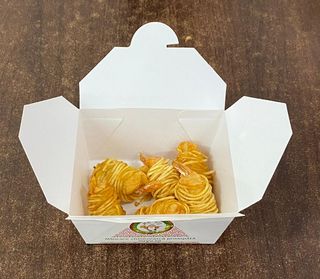 Creveti in cuib de cartofi