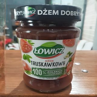 Naleśnik z  dżemem truskawkowym 2szt