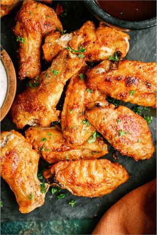 Menu Spicy Chicken Wings