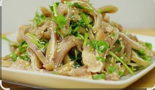Bamboo shoot salad