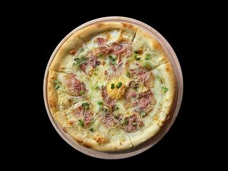 Піца карбонара