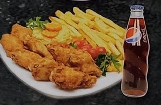 Meniu aripioare crispy + Pepsi