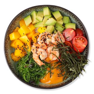 Поке з креветками (380/480г)