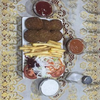 Falafel + Patatas Fritas
