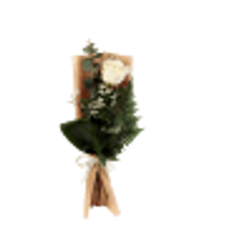 1 Rosa Branca com Vaidade 