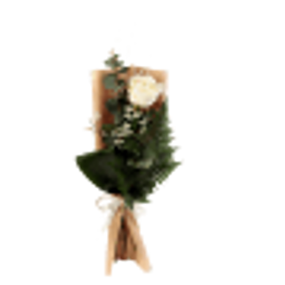 1 Rosa Branca com Vaidade 