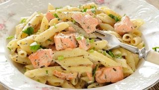 Penne al salmone