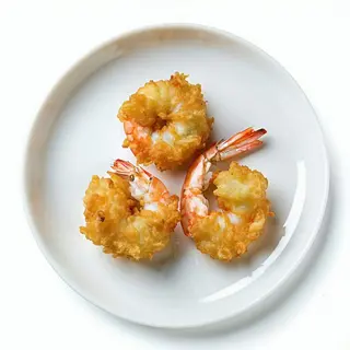 Ebi tempura mazzancolle in frittura giapponese
