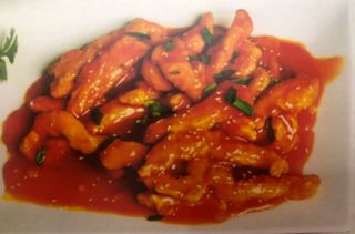 Судак в кисло-сладком соусе