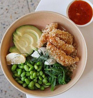 Боул з креветкою