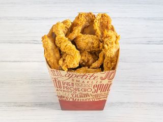 12 Tiras de Pechuga de Pollo Fritas 