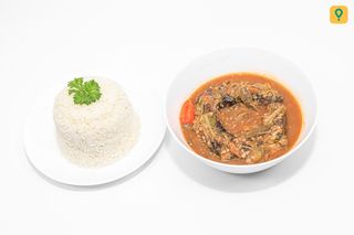 Sauce Gouagouassou + Poisson