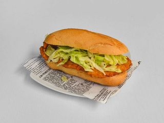 Panino con cotoletta di maiale