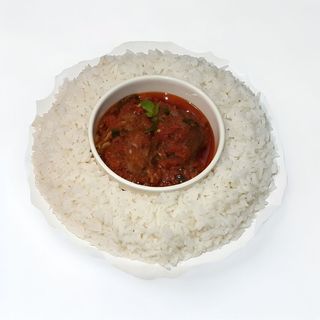 White Rice & Pepper Stew