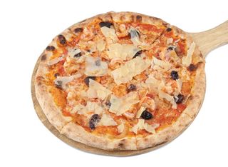 Пица Със скариди и пармезан (450г)