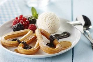 Churros com Gelado